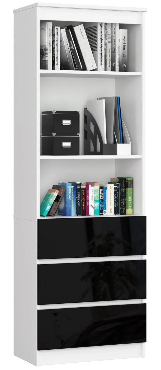 Lentyna NORE CLP R60, baltos/juodos spalvos