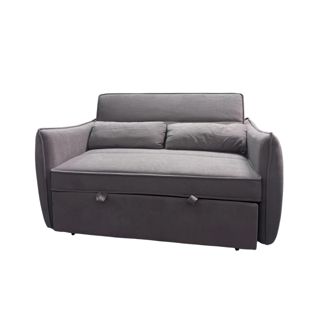 Kompaktiška miegama sofa YVI su ištraukiama lova