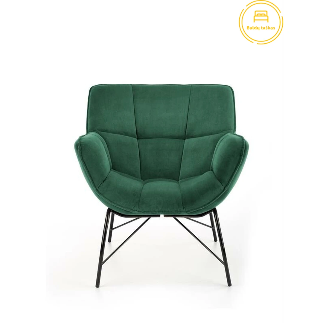 Patogus ir stilingas fotelis jaukiams namams