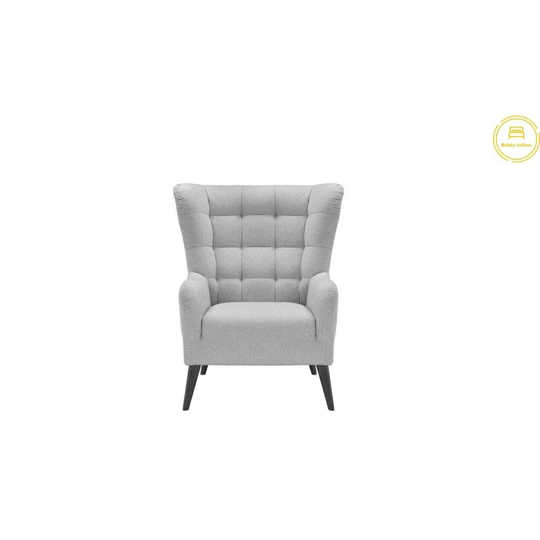 Ergonominis ir stilingas fotelis jaukiams namams