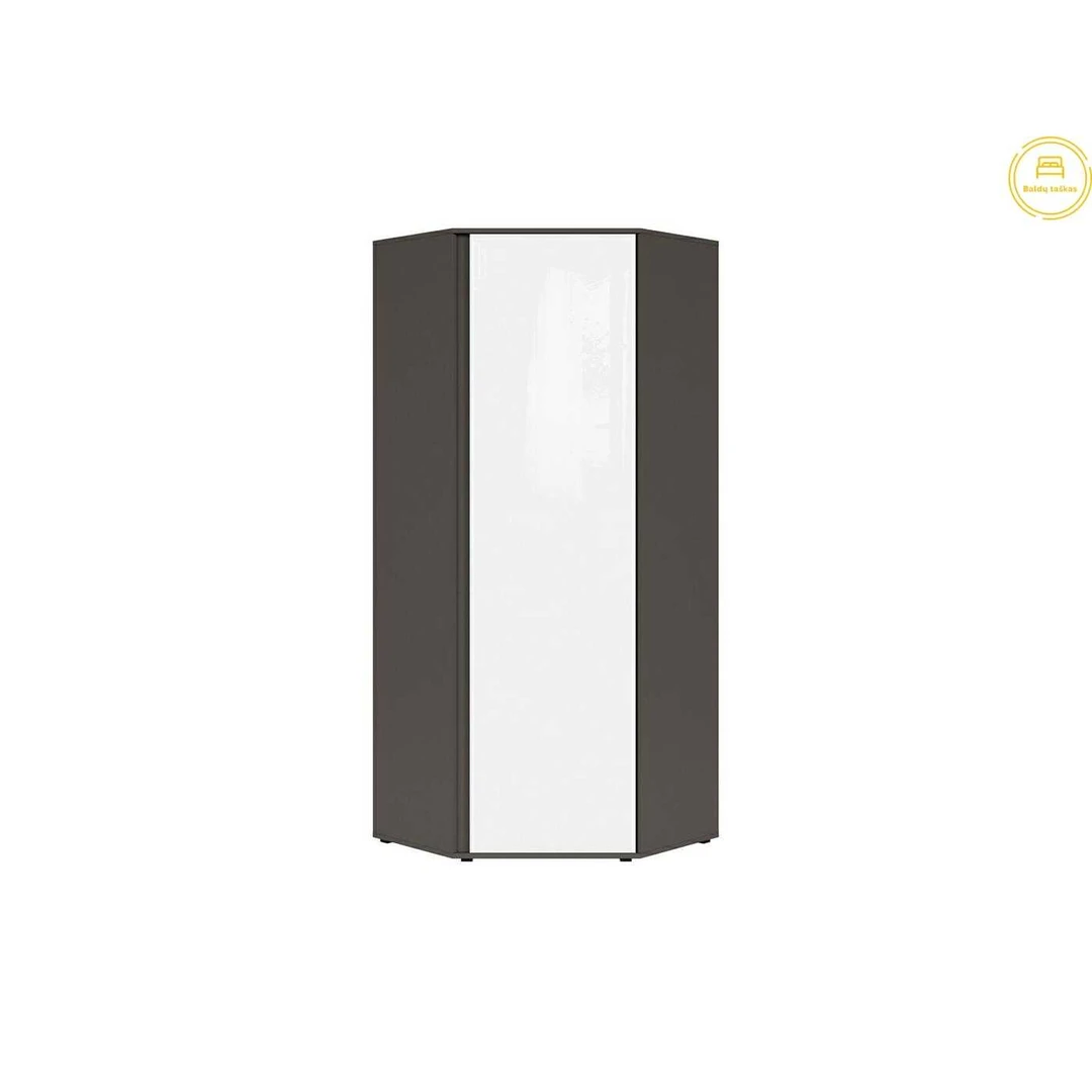 Erdvi kampinė spinta – puikus sprendimas mažiems kambariams