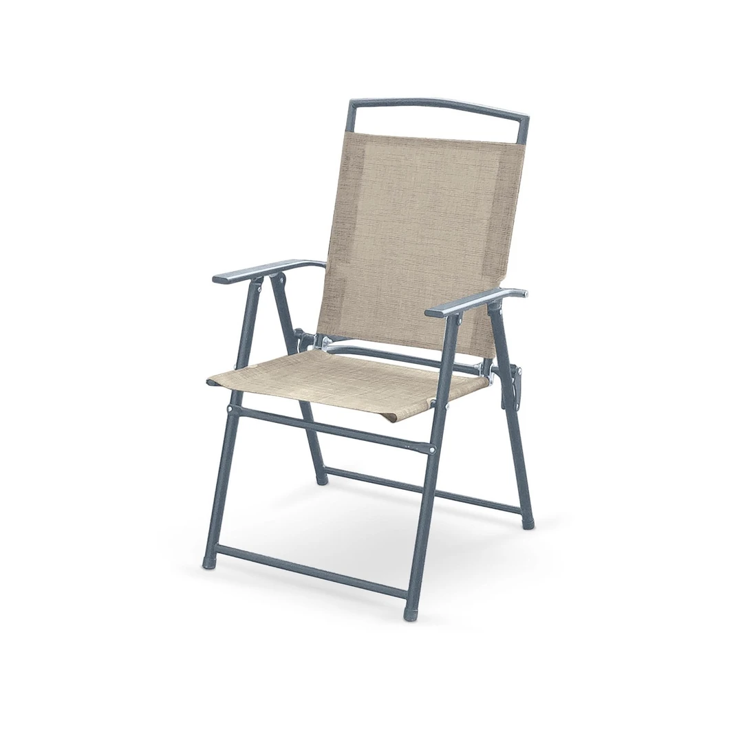 Klasikinė lauko kėdė MOSLER – plienas ir tvirtas tinklelis