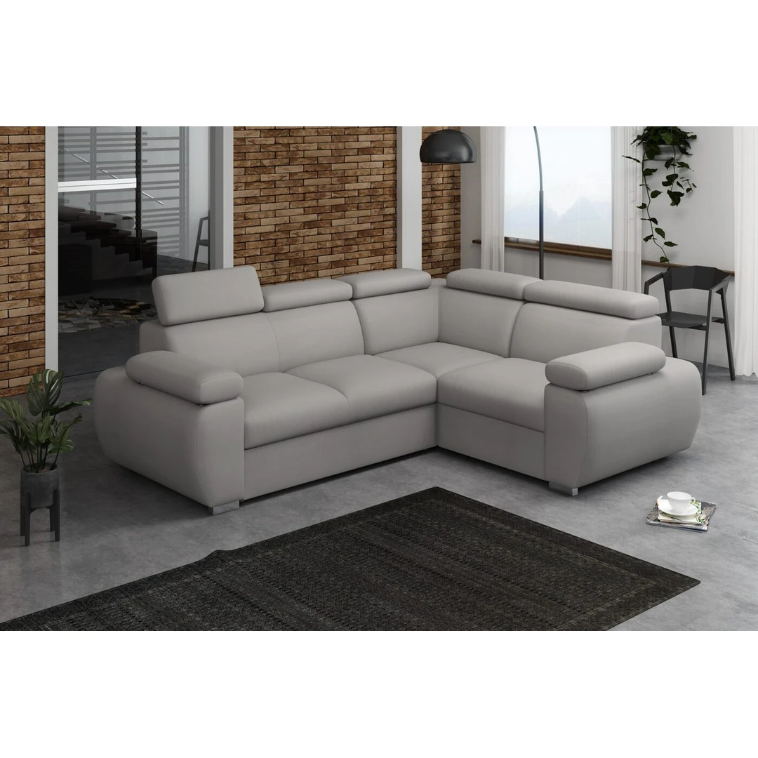 Minkštas kampas BOSTON – erdvus ir transformuojamas į lovą