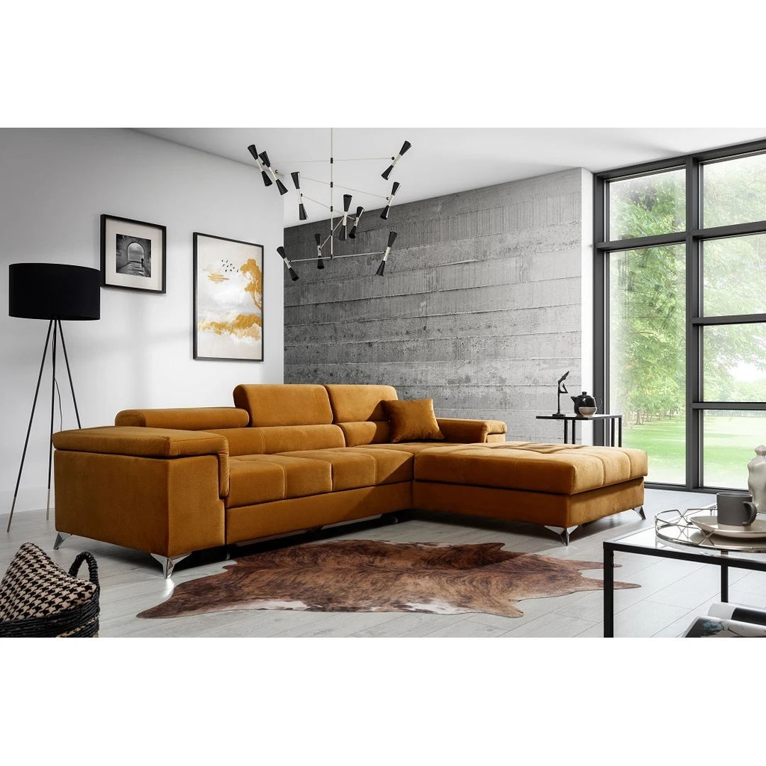 Minkštas ir elastingas kampas su aukštos kokybės porolonu