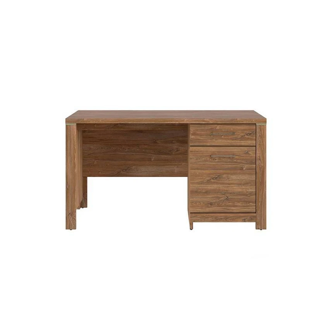 Modernus rašomasis stalas su stalčiais