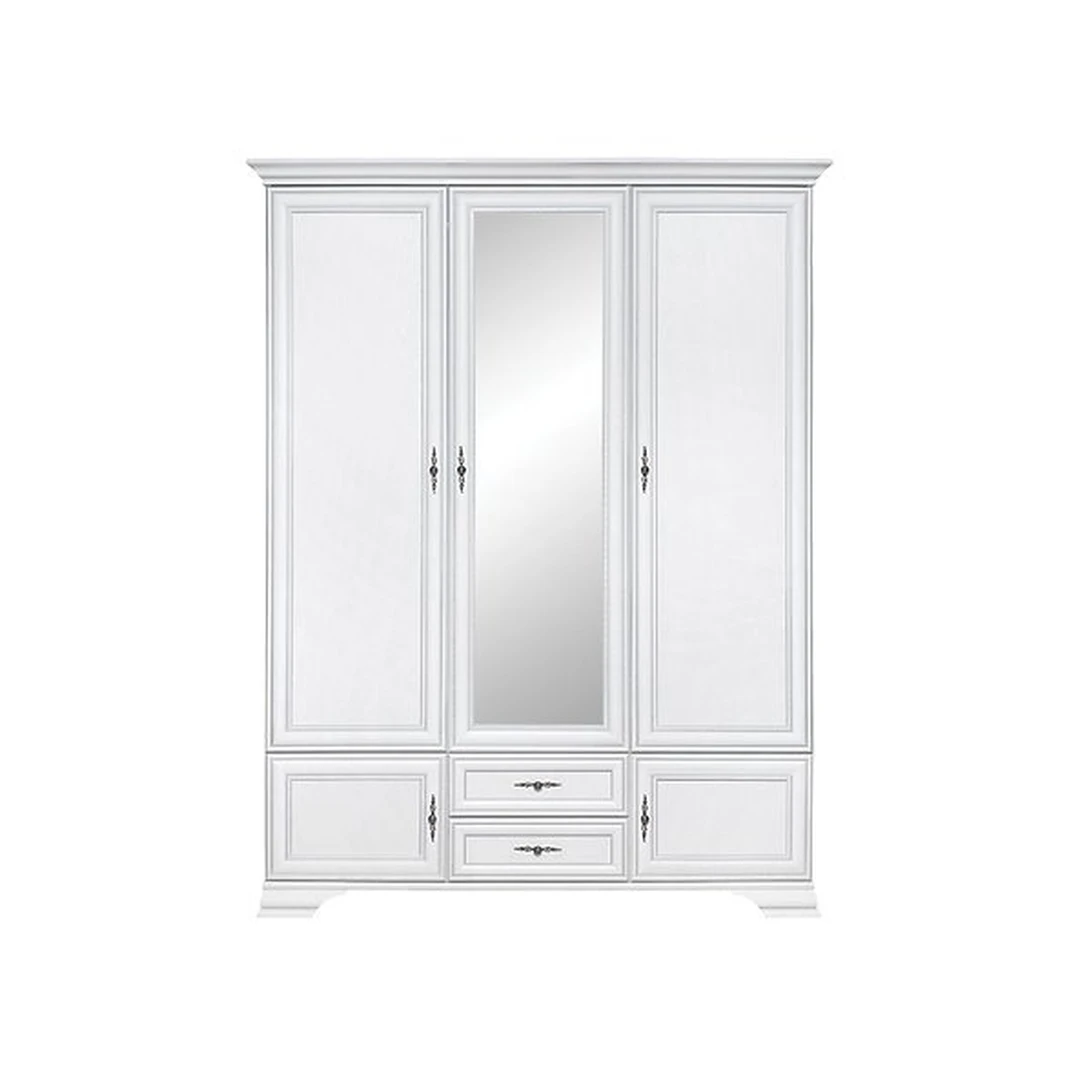 Klasikinė spinta KENTUKI su talpiais stalčiais