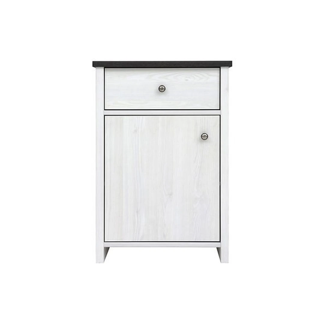 Klasikinė spintelė PORTO su stalčiumi ir lentynomis