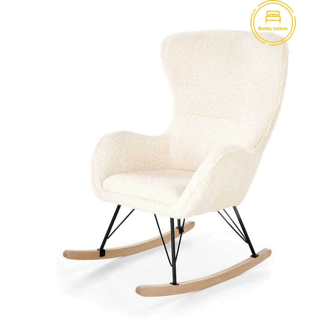 Šiuolaikiška minkšta sofa su funkcionaliu dizainu