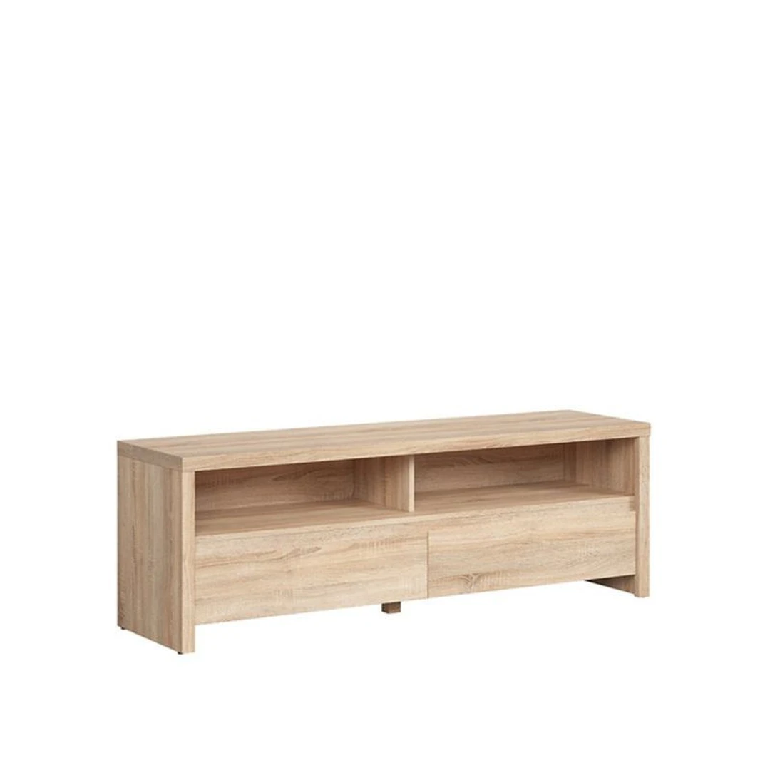Modernus TV staliukas su ąžuolo sonoma spalva