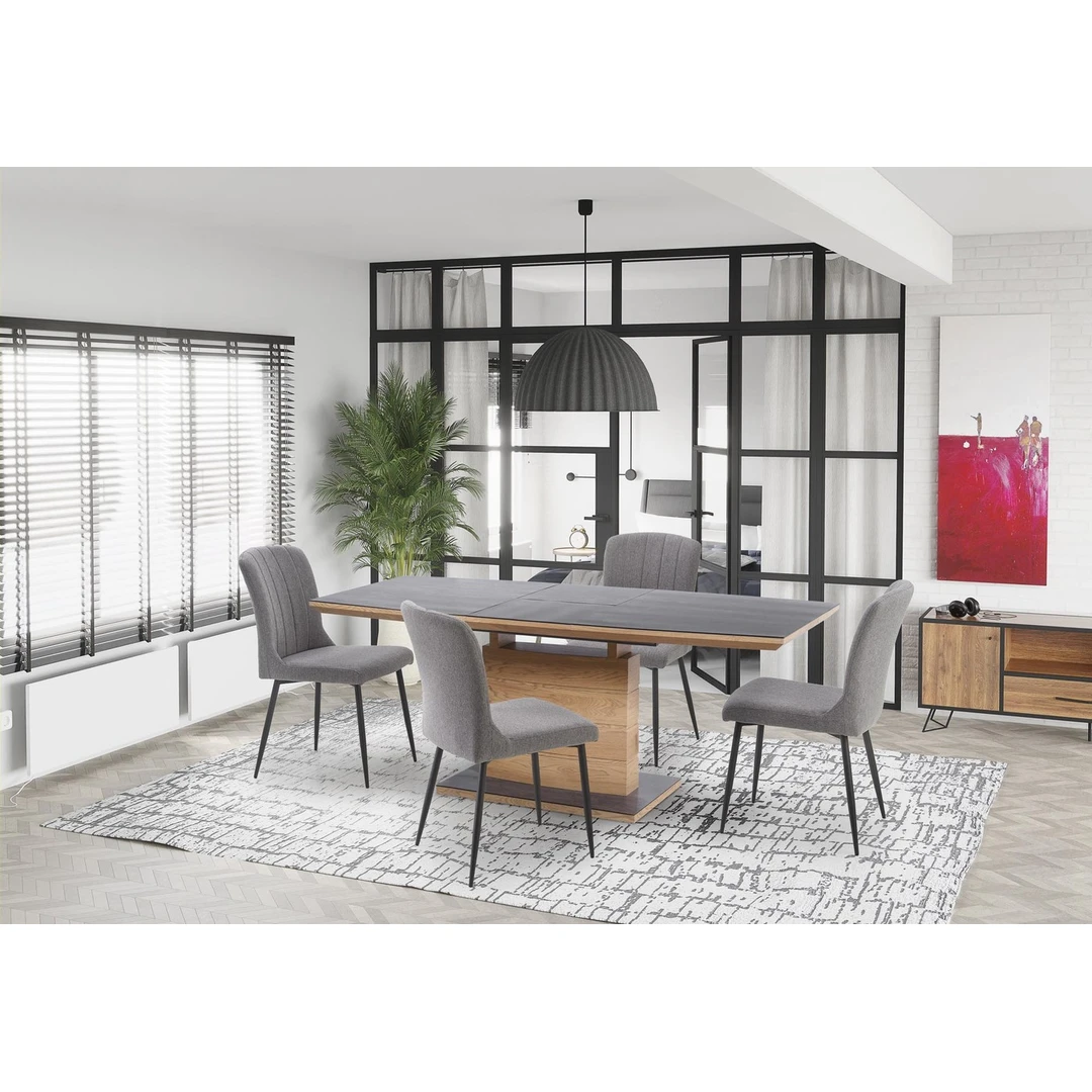 Modernus lygių valgomasis stalas jūsų virtuvei ir valgomajam