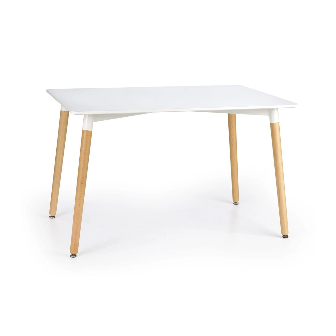 Šiuolaikiškas lygių linijų valgomasis stalas