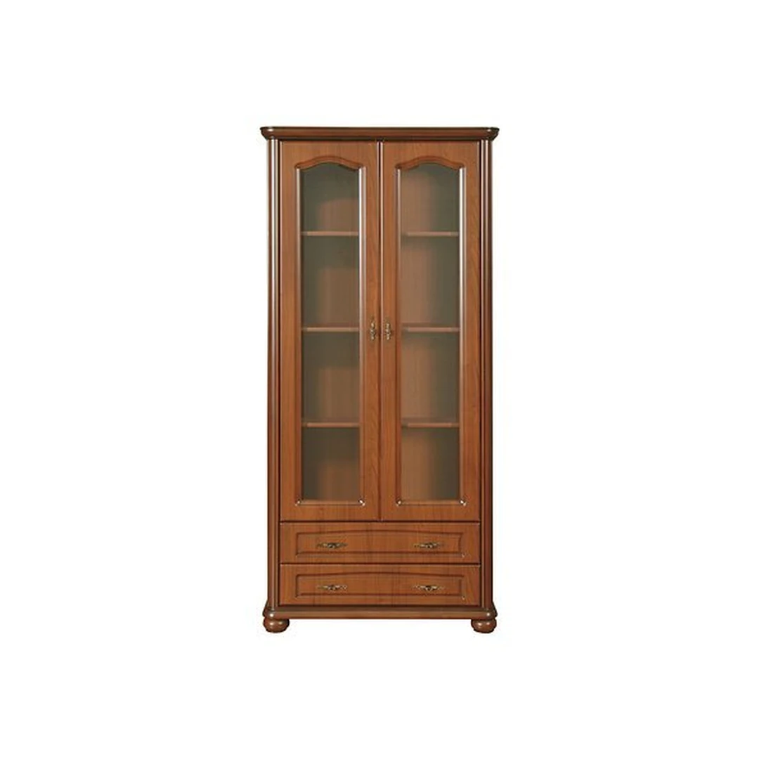 Modulinė sistema su dviejų durų vitrina klasikiniam interjeriui