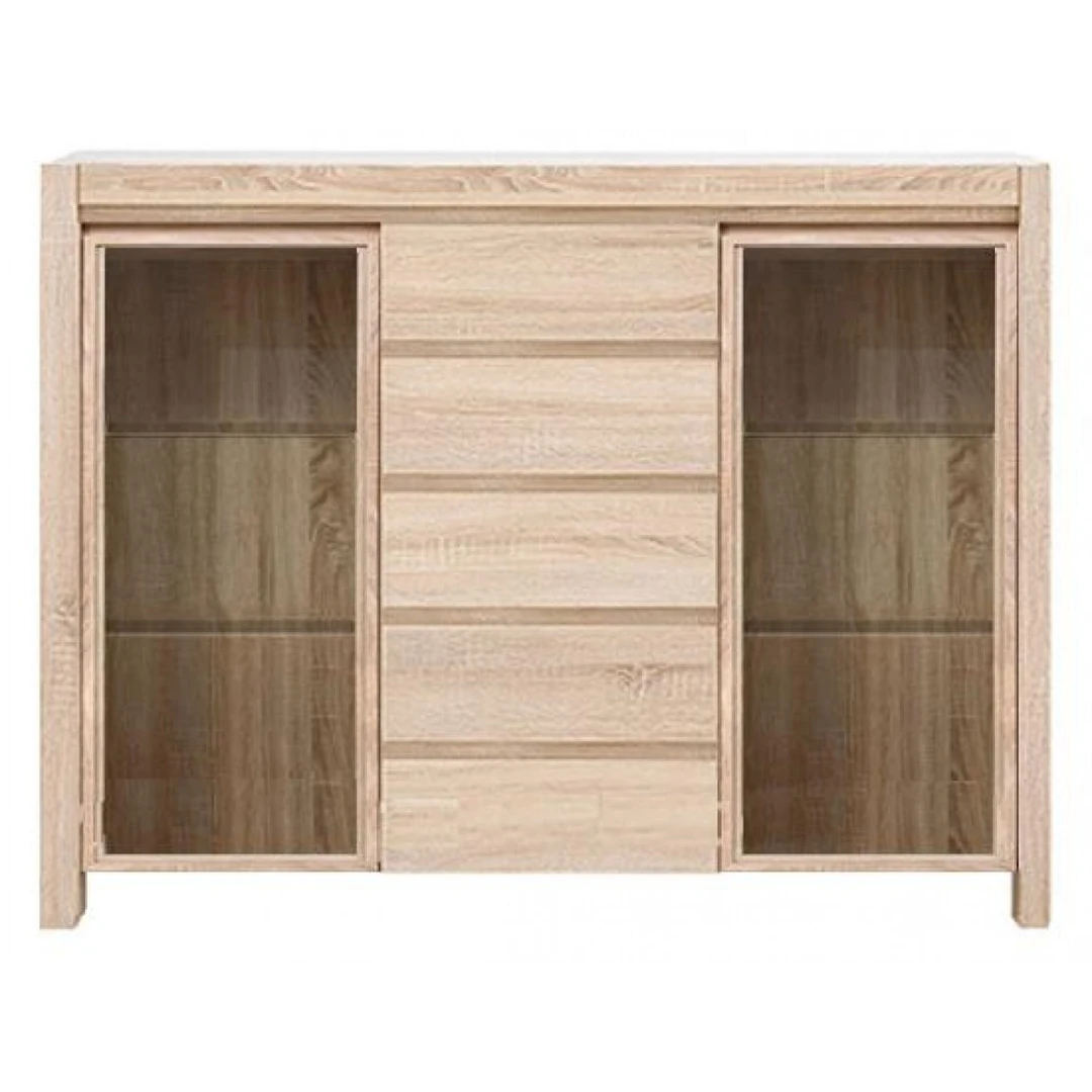 Moderni vitrina šiuolaikiškam interjerui