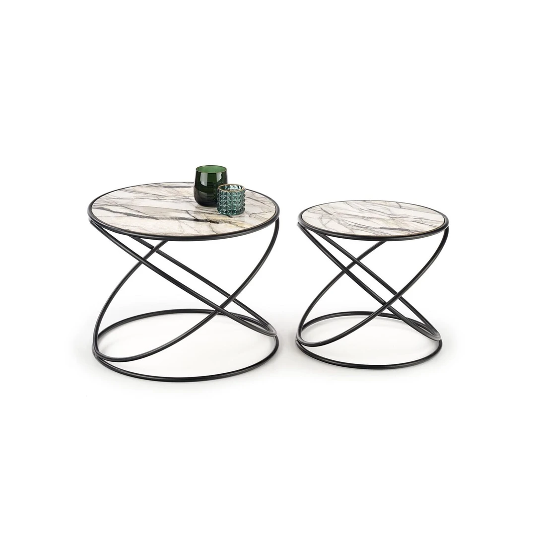 Žurnalinis staliukas su laminuotu medžio drožlių paviršiumi