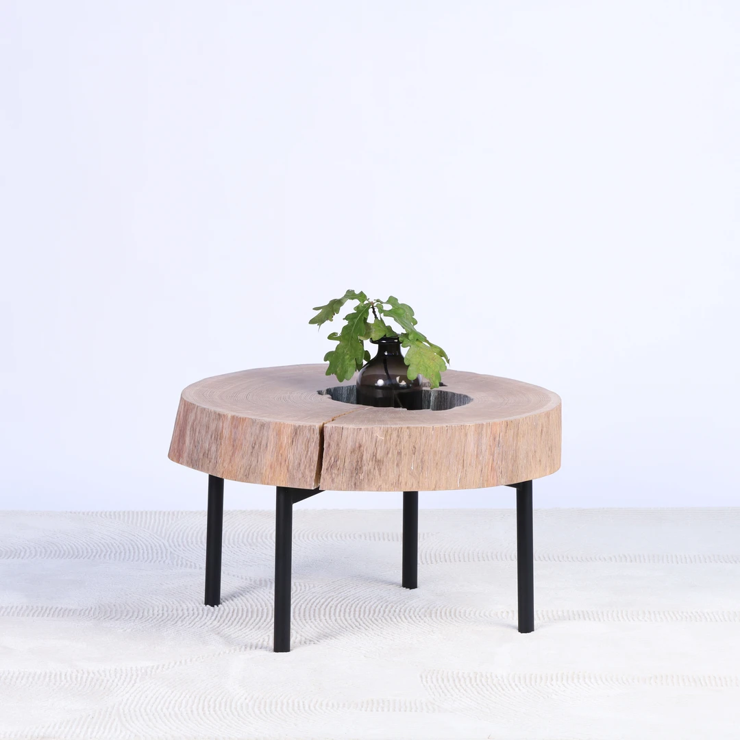 Įspūdingi masyvaus Ąžuolo kavos staliukai