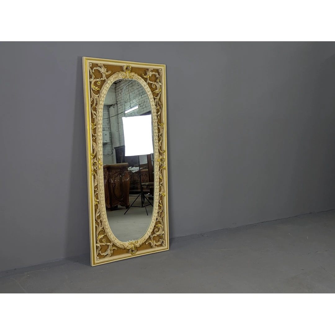 Itališkas vintažinis veidrodis 74x170 cm