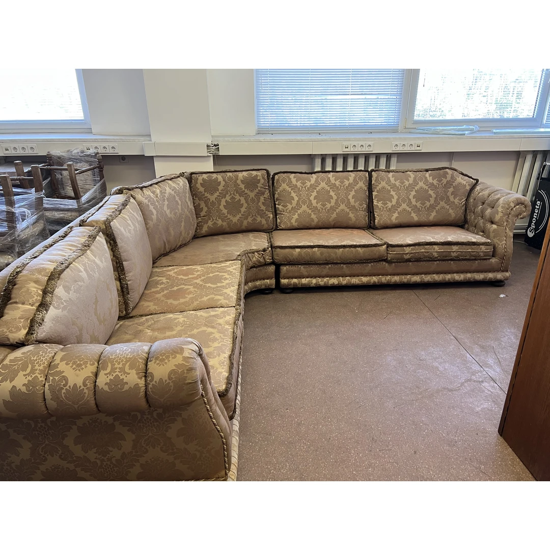 Prabangi kampinė sofa ASNAGHI (Italija) - Sofos