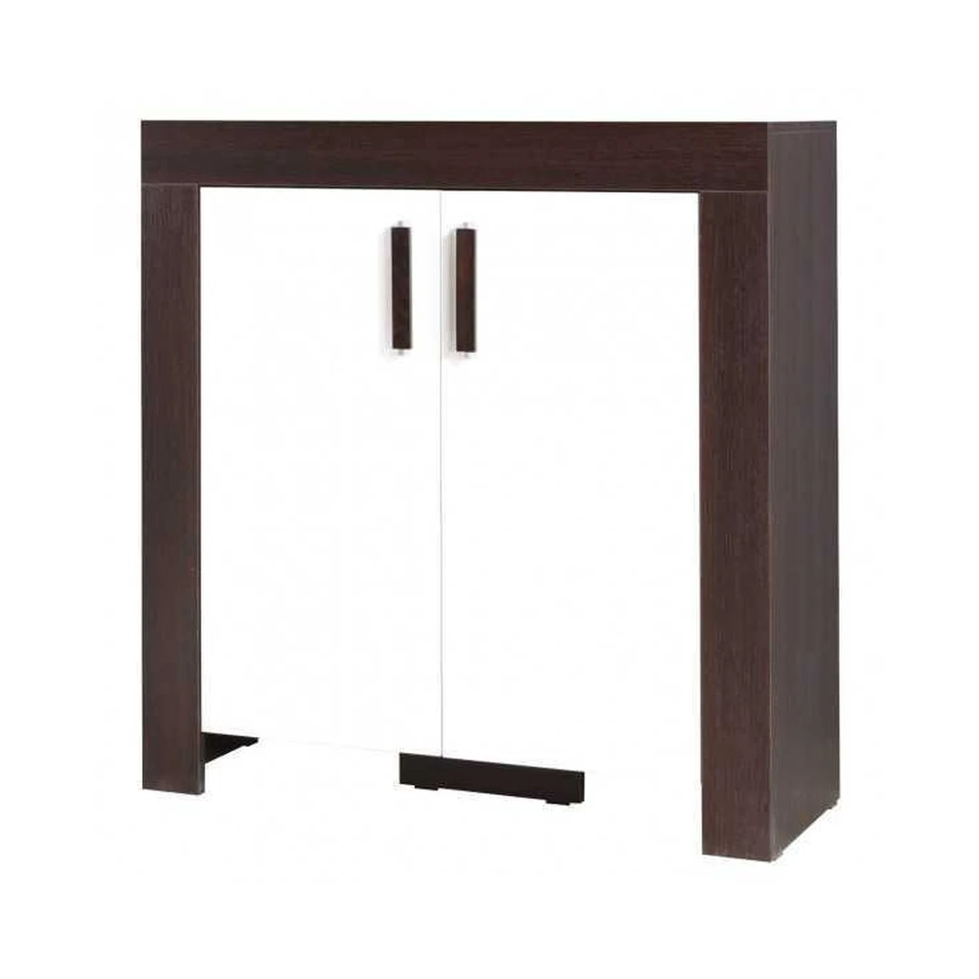 Elegantiškos spintos su pasukamomis durimis, 100x106x42 cm