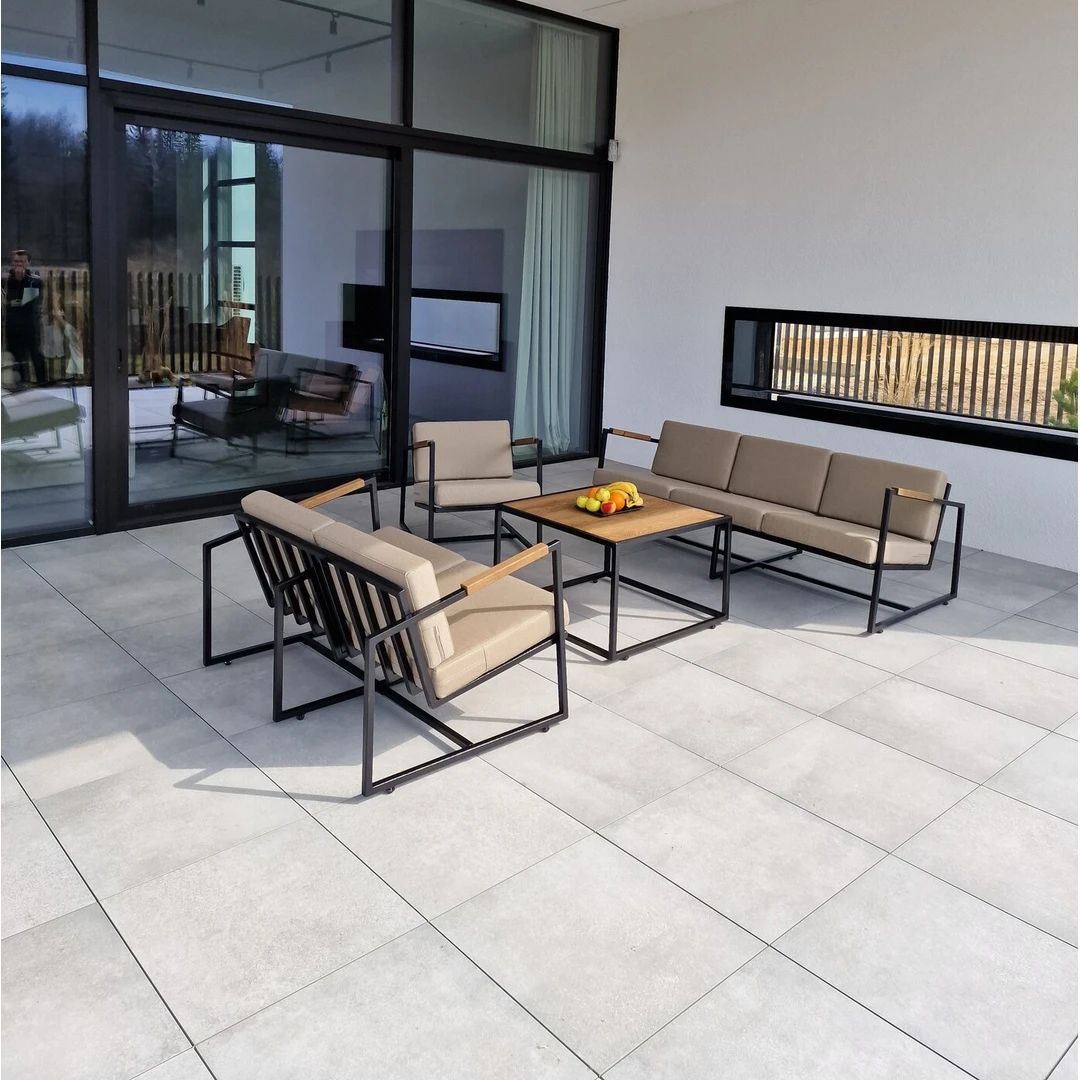 Bronze brown & black terasos baldai – sukurk savo svajonių erdvę!