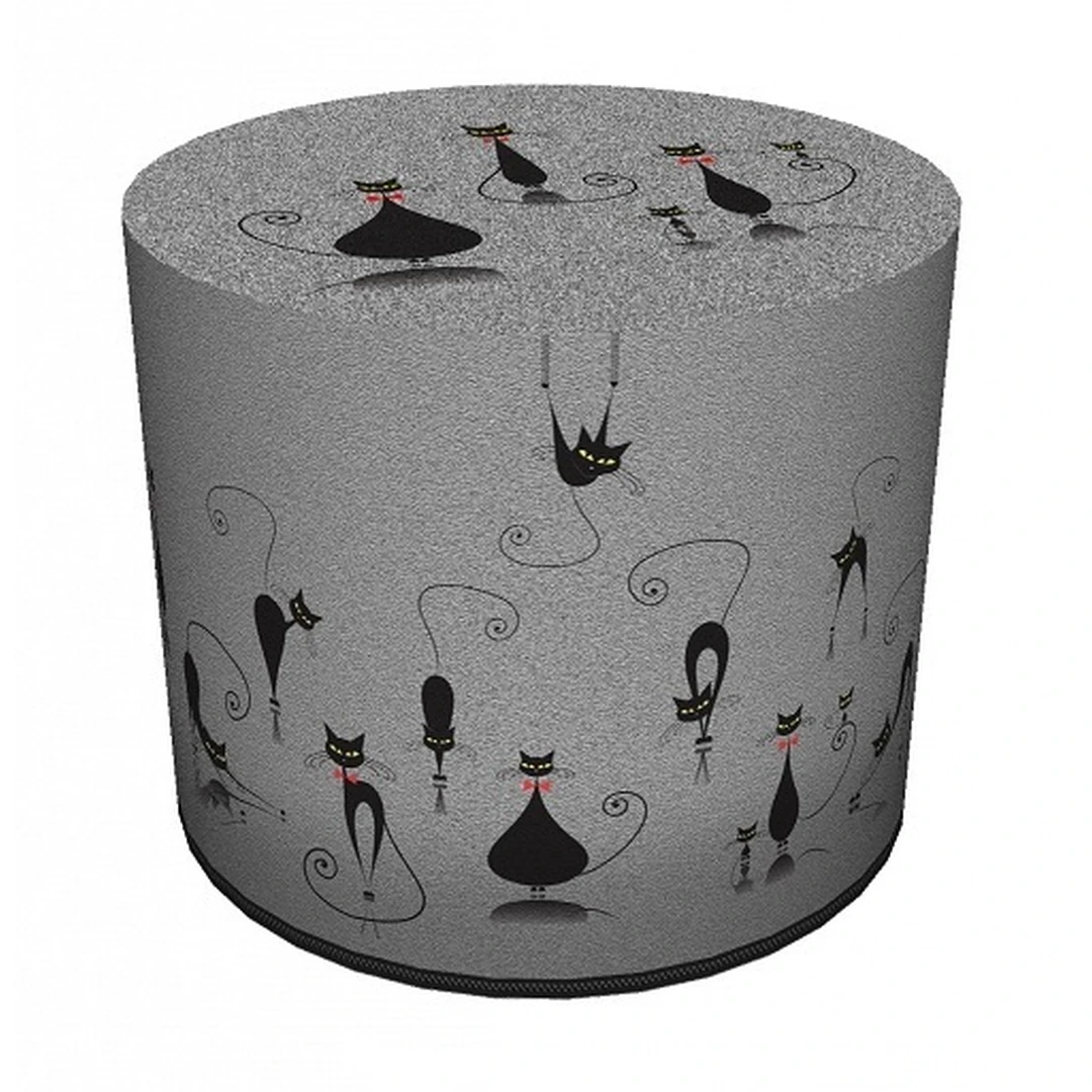 Spalvingas ir lengvas pufas – puikus kambario akcentas!