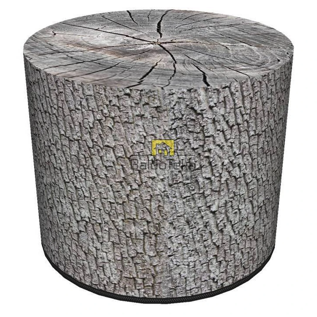 Lengvas ir spalvingas pufas – puiki kambario puošmena