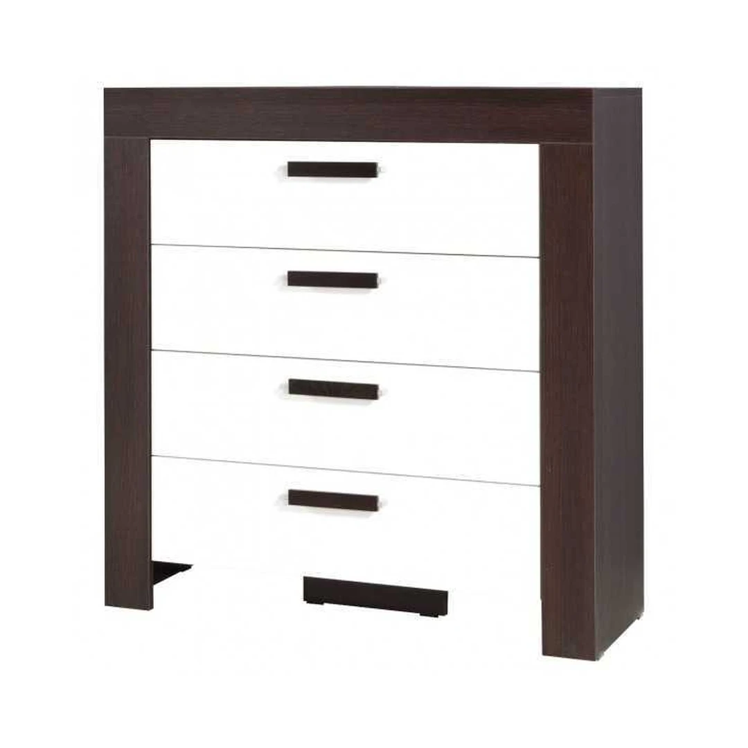 Elegantiškas stalas su ištraukiamais stalčiais