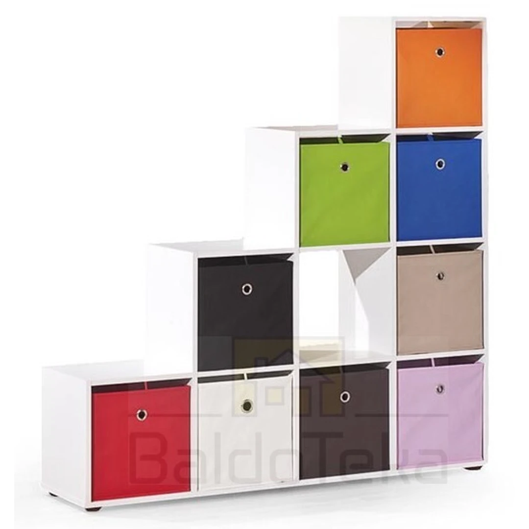 Elegantiškas baltas LMDP spintos baldė – 139x33x144 cm