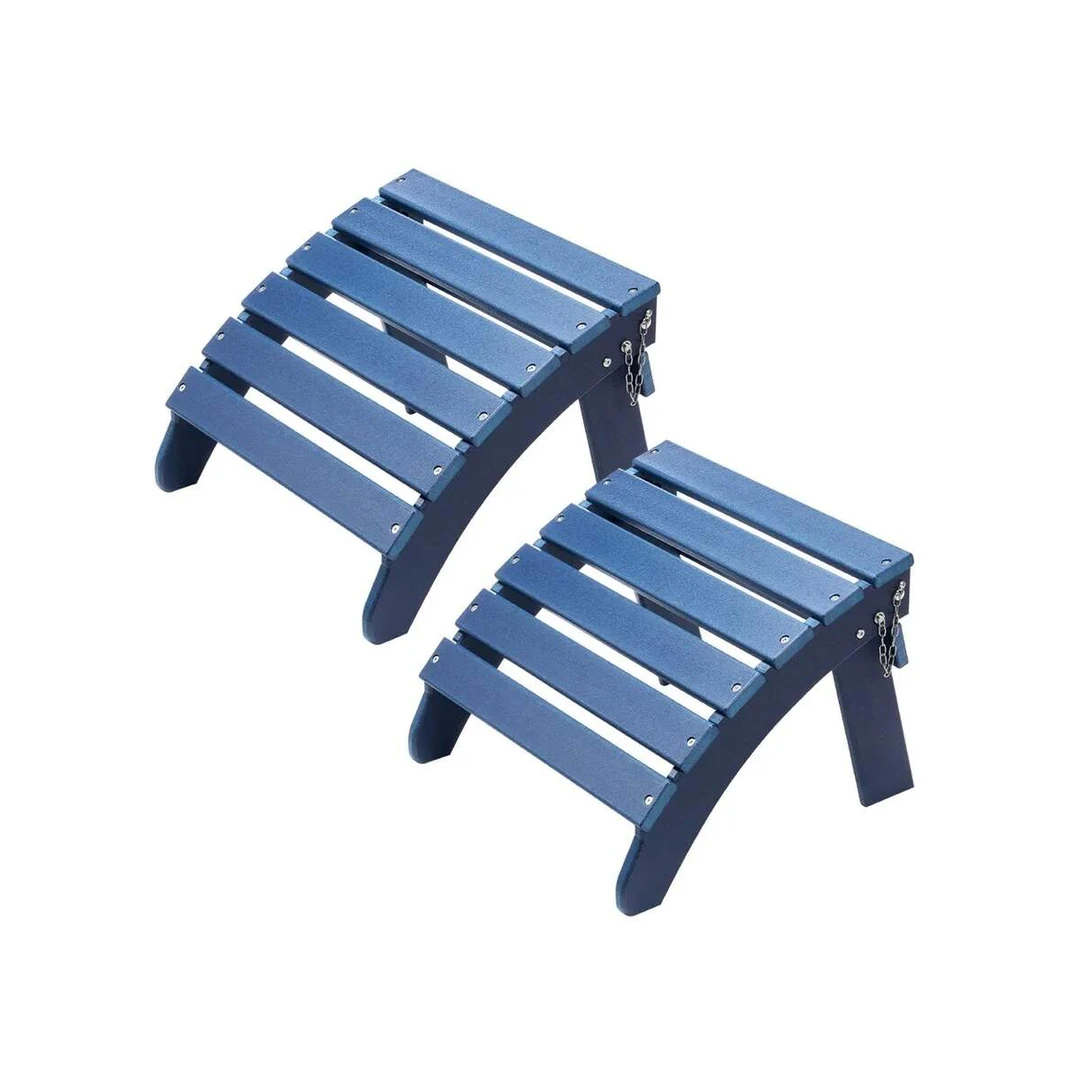 Adirondack pufų rinkinys – 2 vnt. sulankstomi