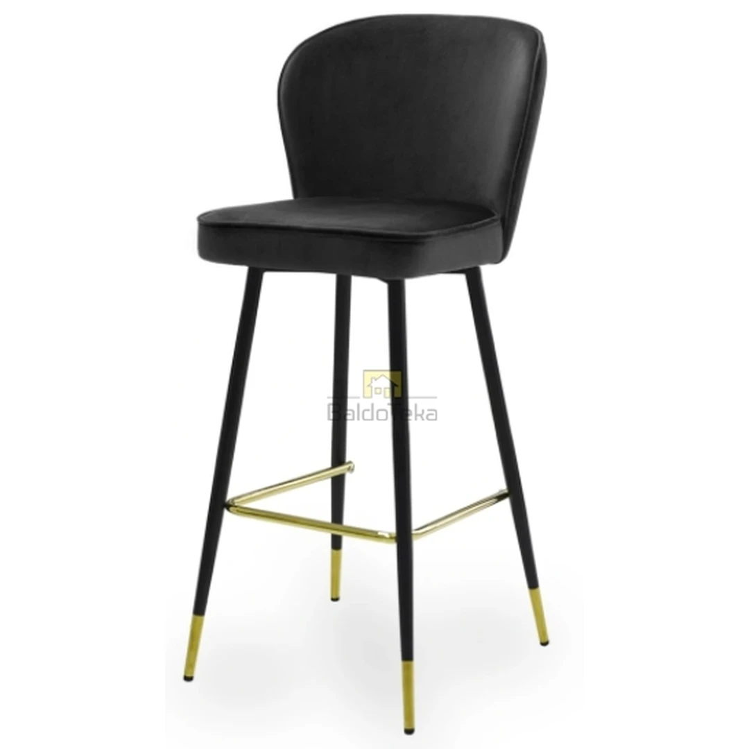 Madingi juodi su auksu sofos su aksominiu audiniu