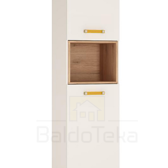 Balta blizgi spinta su San Remo detalėmis