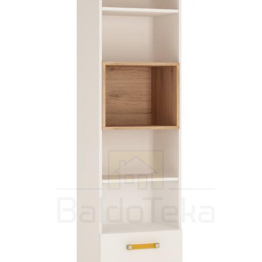 Stylish White & Glossy San Remo Cabinet with Customizable Handles