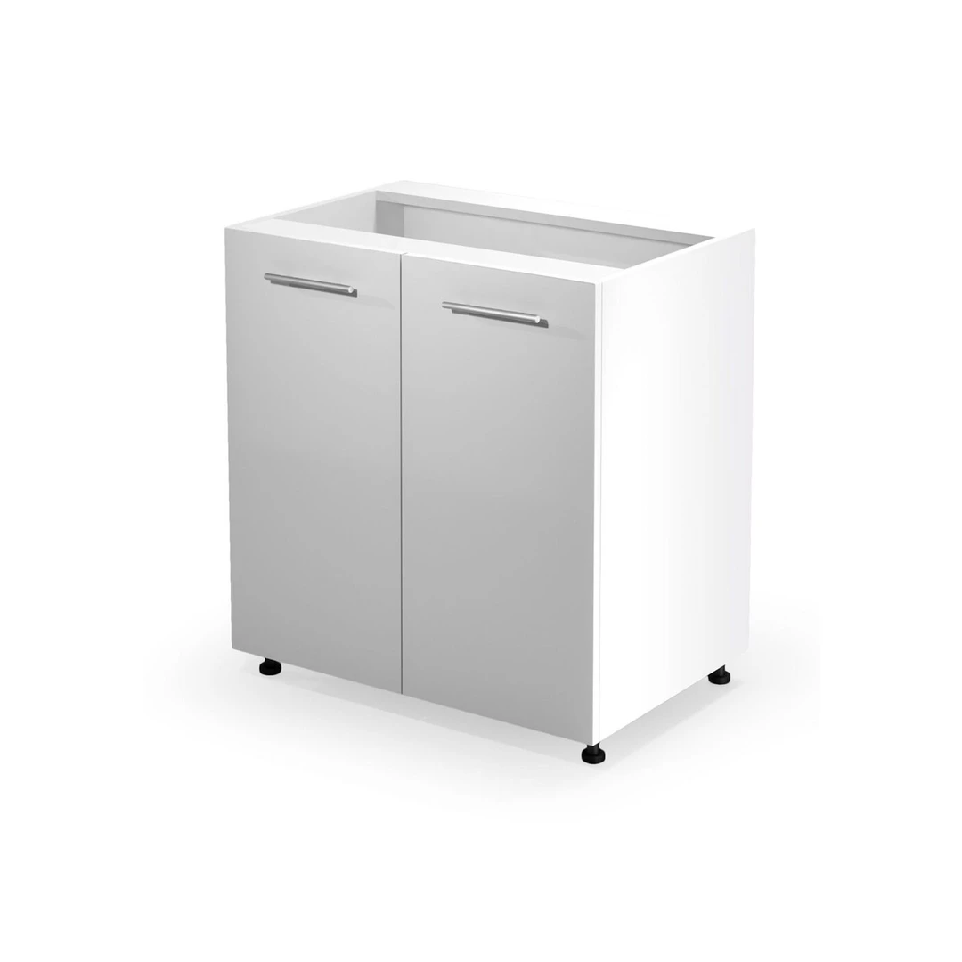 MDF plokščių spinta su METABOX stalčiais ir tyliu uždarymu