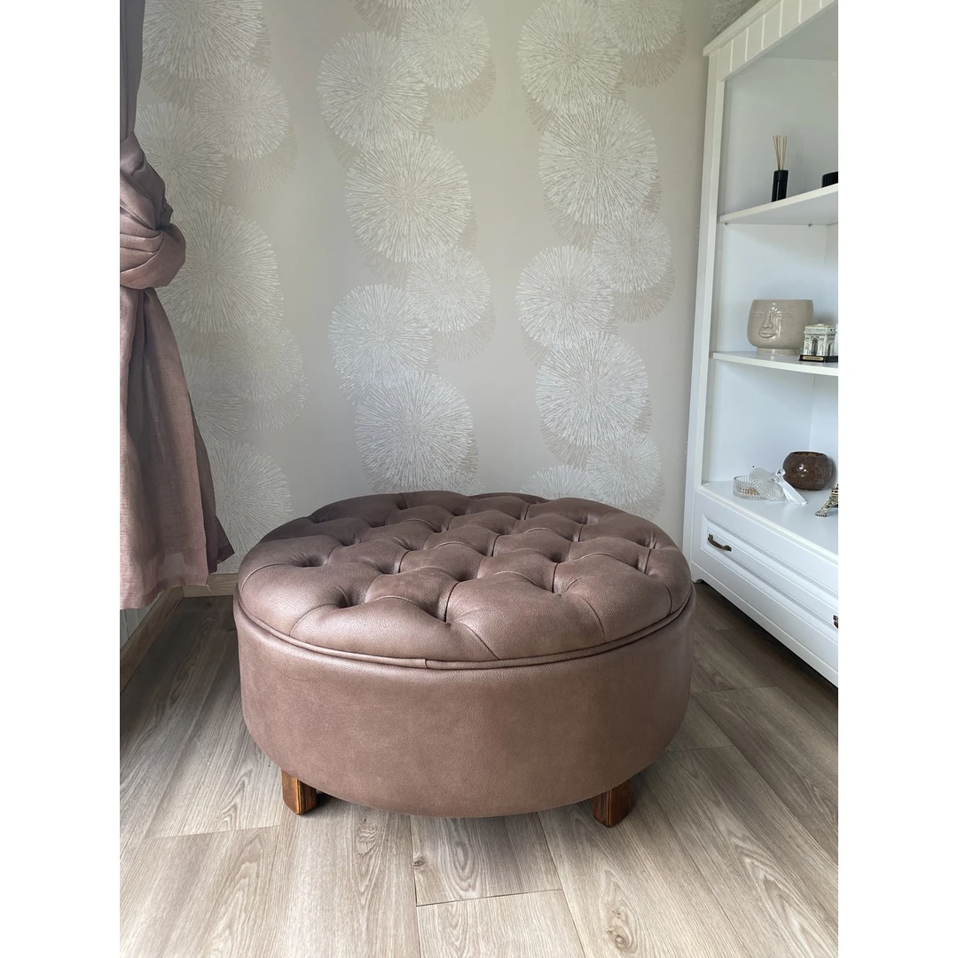 Rankų darbo pufas – jaukumo akcentas jūsų namams