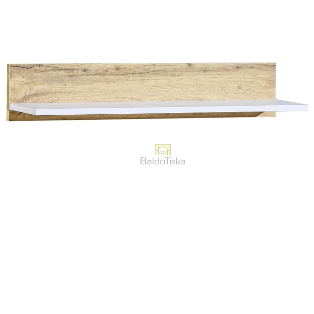 Moderni lentynė LMDP, 80x15x19 cm, spalva pagal pasirinkimą