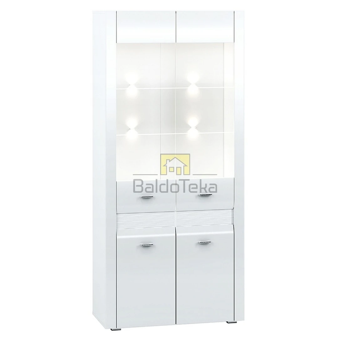 Moderni spinta su tylaus uždarymo sistema