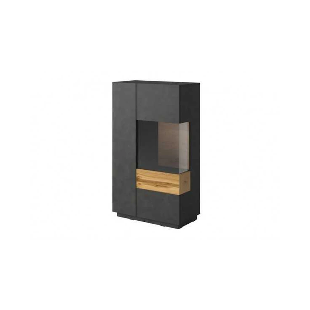 Moderni spinta su LED apšvietimu ir stumdomomis durimis