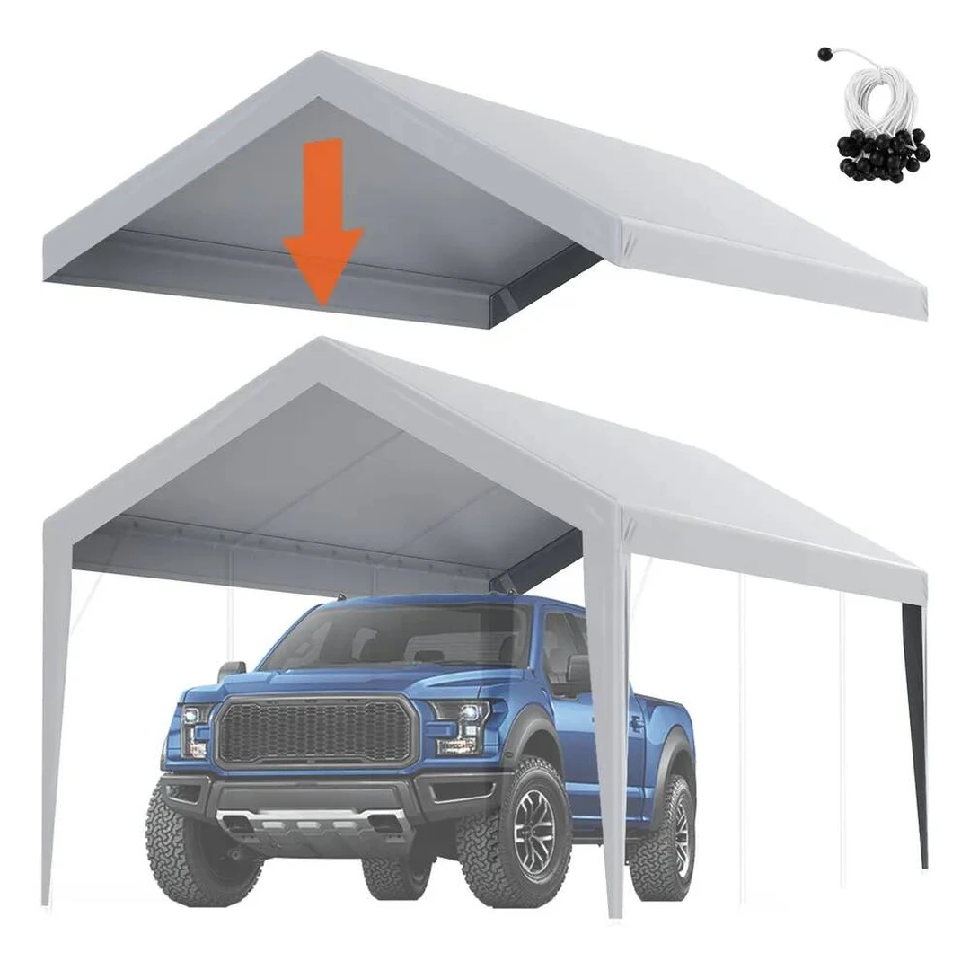 Automobilio stogelio tentas 6x3 m, atsparus vandeniui