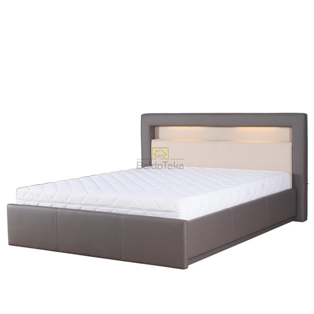 Ergonomiškas lovos rėmas 185x216,5x104 cm