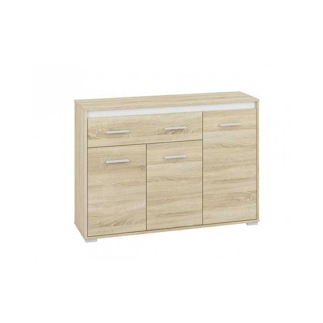 Šviesi balkšva spinta su keičiamais įdėklais