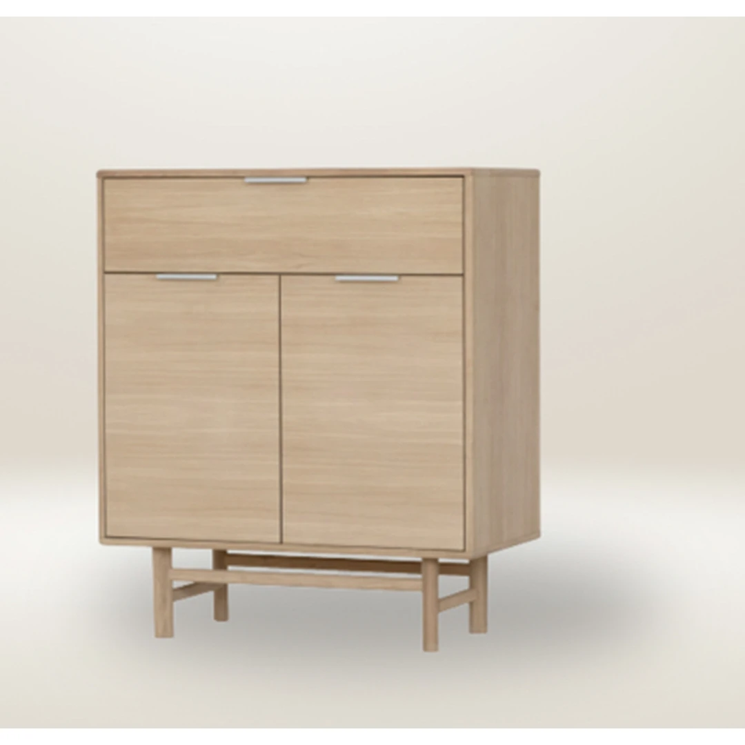 Moderni dviejų durų spintelė Greta – skandinaviškas šarmas jūsų namams