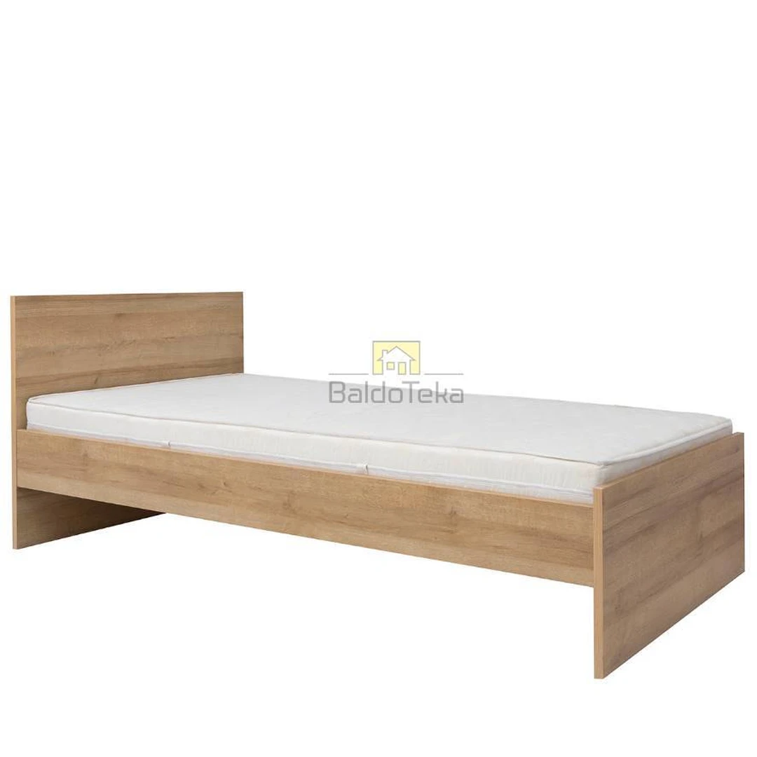 Ergonomiška 90×200 cm lova su moderniu dizainu