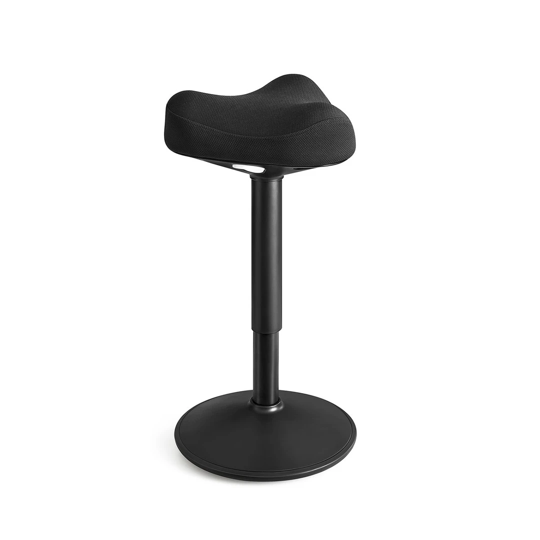 Juoda baro kėdė su reguliuojamu aukščiu 83cm