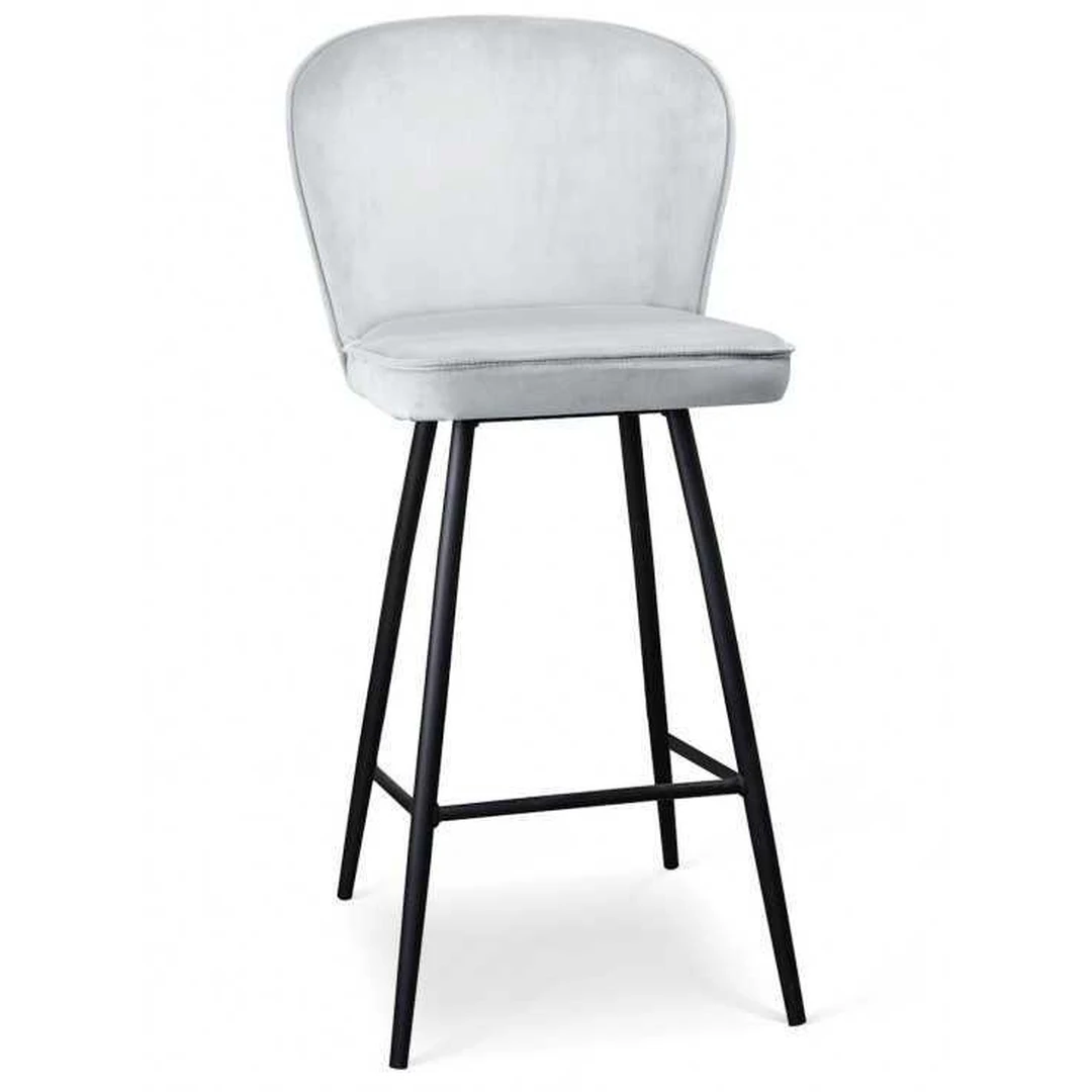 Stylinga baro kėdė AINE 70 su pūkuoto aksomo danga