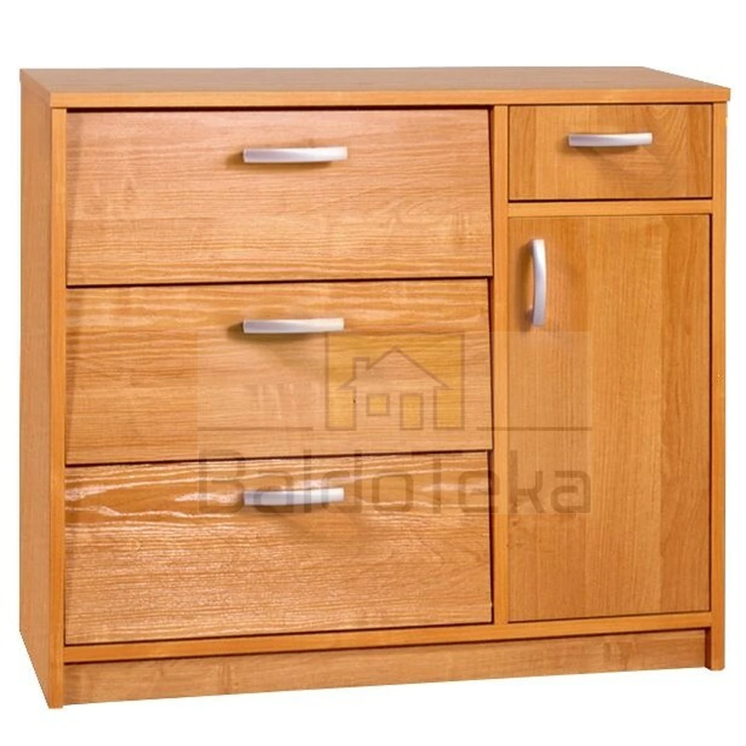 Ergonominė spintelė 80x68x38 cm, LMDP, spalva pagal pasirinkimą