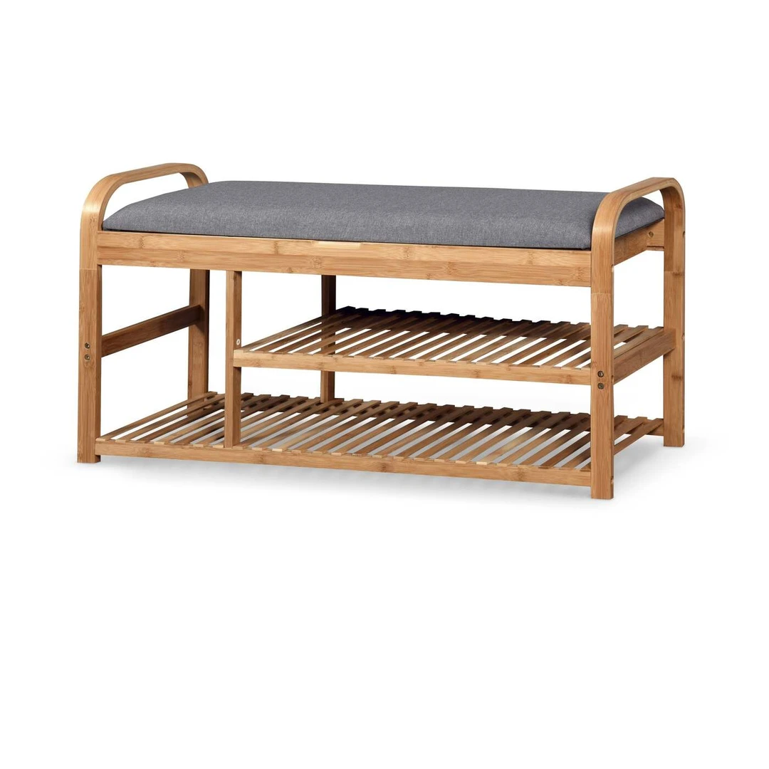 Natūrali bambuko lova 100x33x50 cm