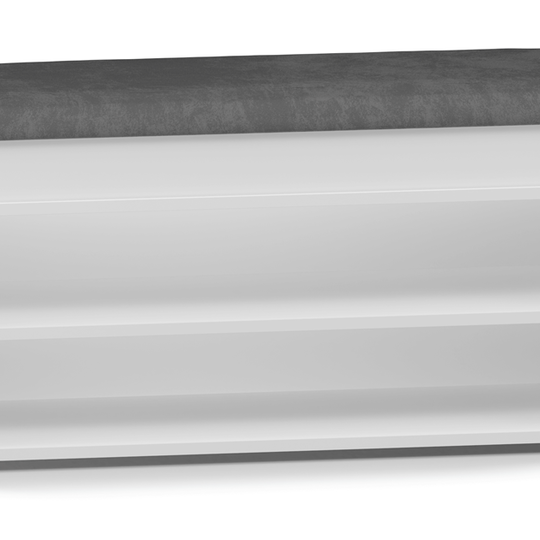 Stilinga 2 skyrių batų lentyna su minkštu sėdynės pagalvu