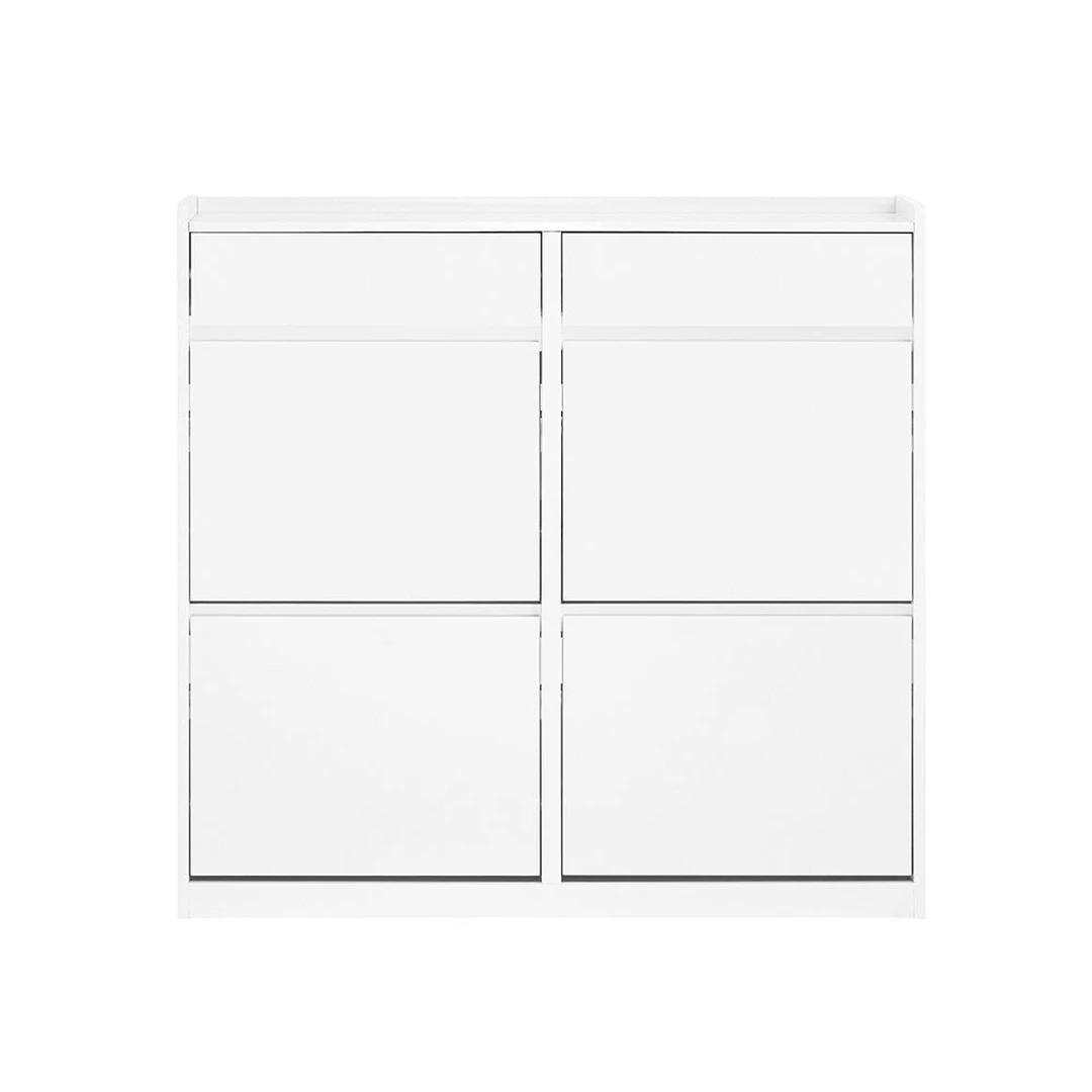 Batų spintelė 98x19x95cm., baltos spalvos - Batų dėžės, stovai