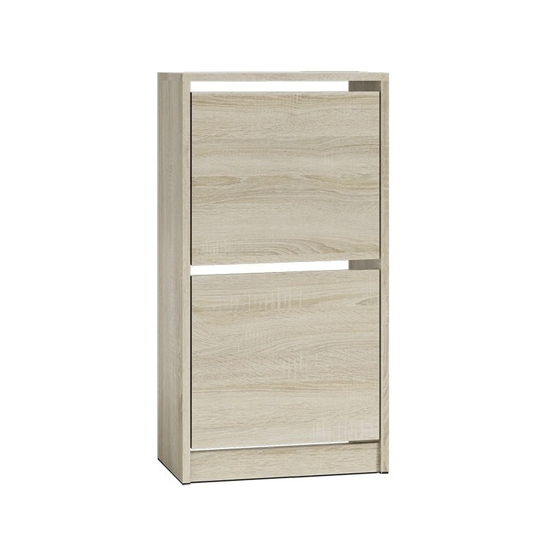 Stilinga dviejų durelių spintelė batams su PVC apsauga