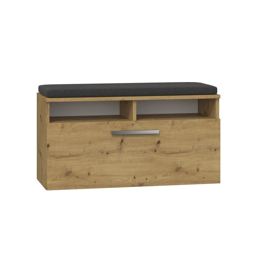 Vienų durelių spintelė su 6 lentynėlėmis