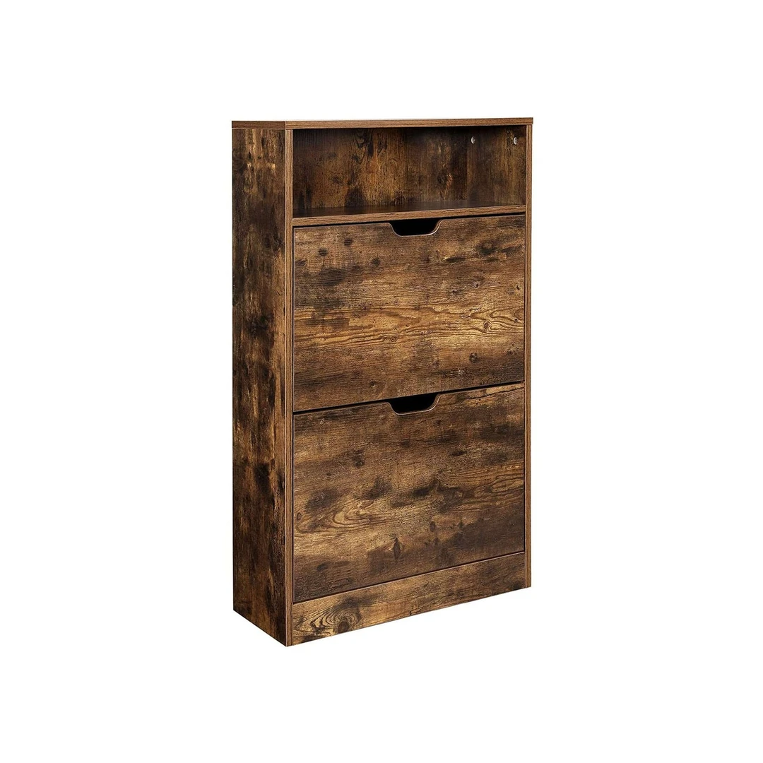 Styli batų spintelė VASAGLE su 2 sulankstomis pertvaromis